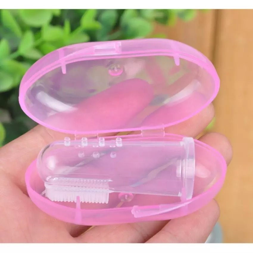 Rơ lưỡi / tưa lưỡi silicon siêu mềm, an toàn cho bé