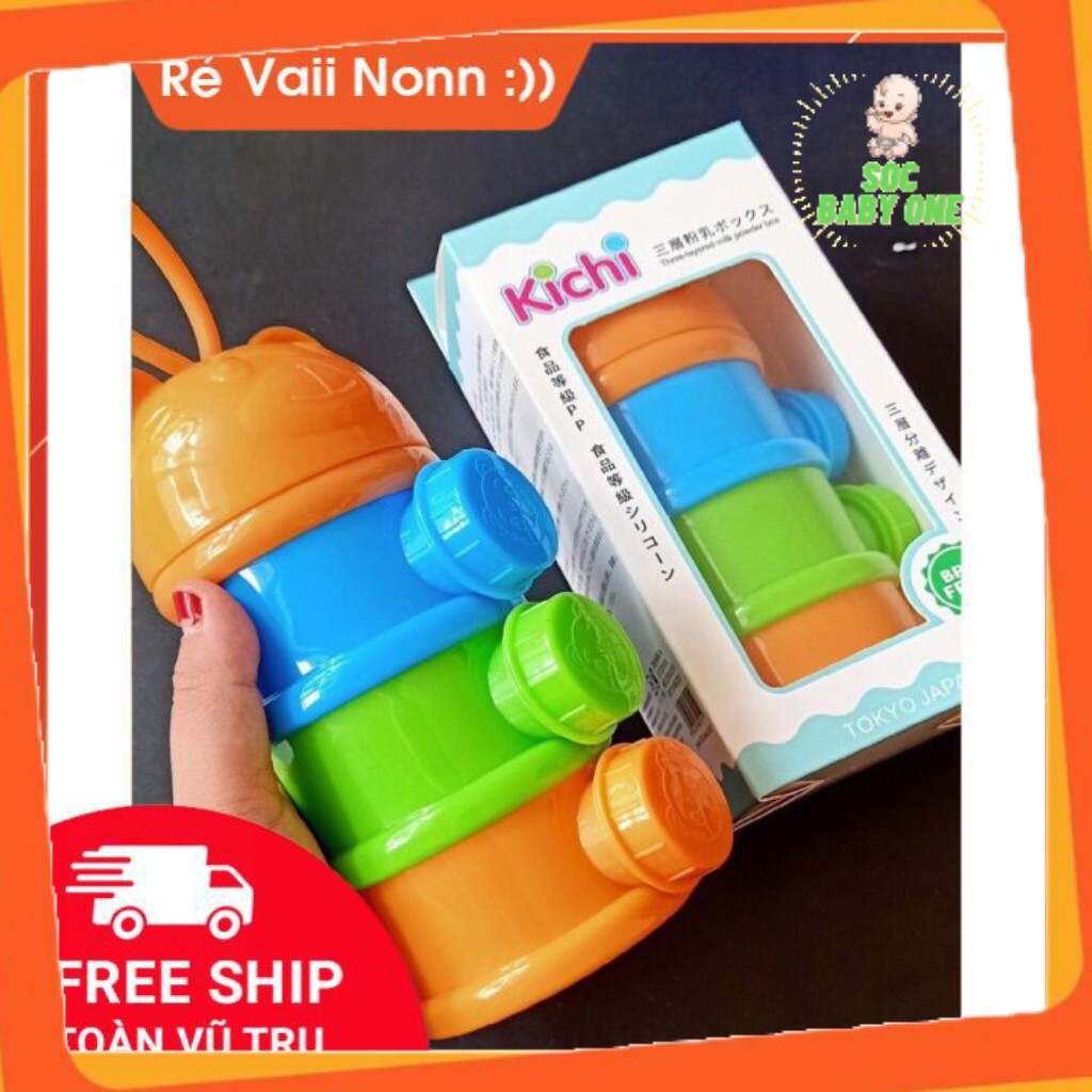 Hộp chia sữa kichi nhật bản, hộp chia sữa soc baby 88