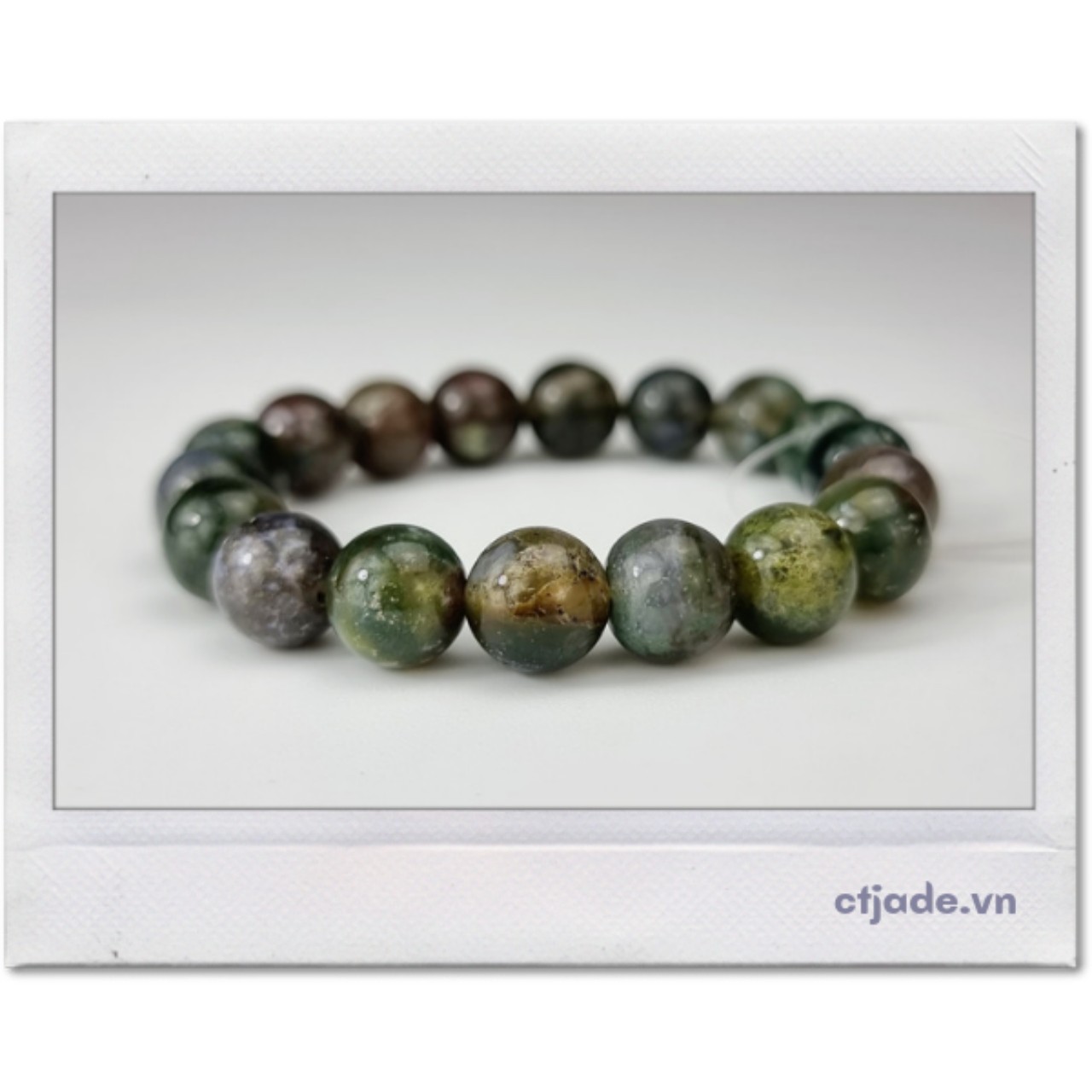 [HCM]** 2105261 | CTjade | Trang Sức Phong Thủy Đá Chalcedony Thiên Nhiên