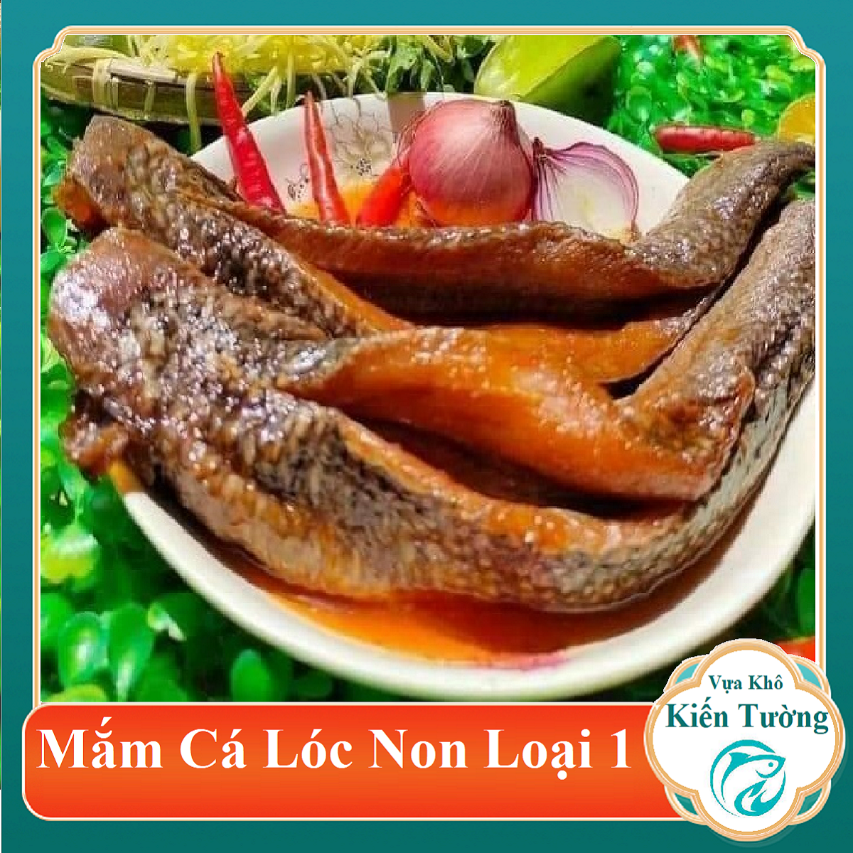 Mắm cá lóc minh triết food - 1 kg.- vựa khô kiến tường