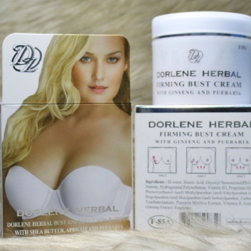 lKem nở ngực Dorlene Herbal Thái Lan 100g/Kem nở ngực săn chắc Dorlene Herbal – Thái Lan
