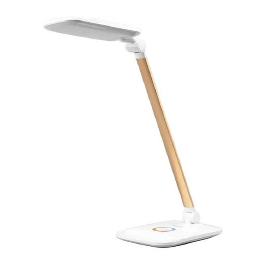 Đèn bàn học cảm ứng ba màu ánh sáng tiross 6w ts1805 - chống cận tốt!