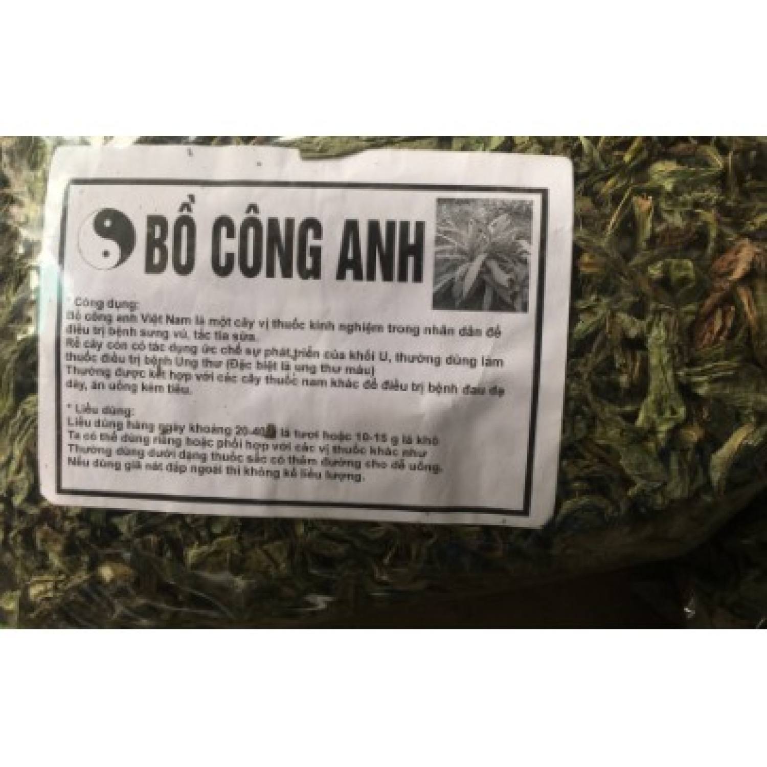 500gr Bồ công anh khô thơm, sạch, xanh