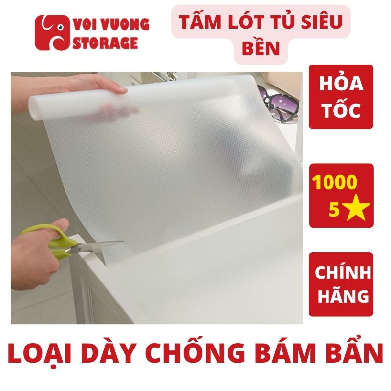 Tấm lót ngăn kéo tủ bếp tủ lạnh tủ quần áo thương hiệu VOI VUONG