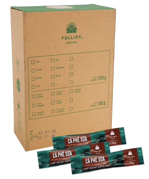 Cà phê sữa hòa tan 3 in 1