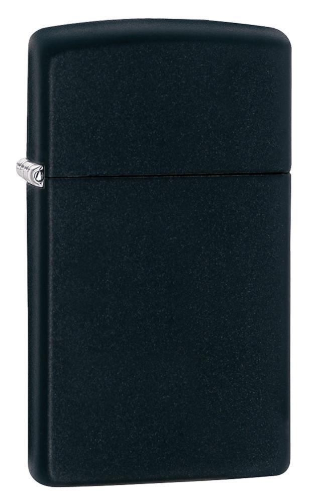 Bật lửa zippo black matte slim 1618