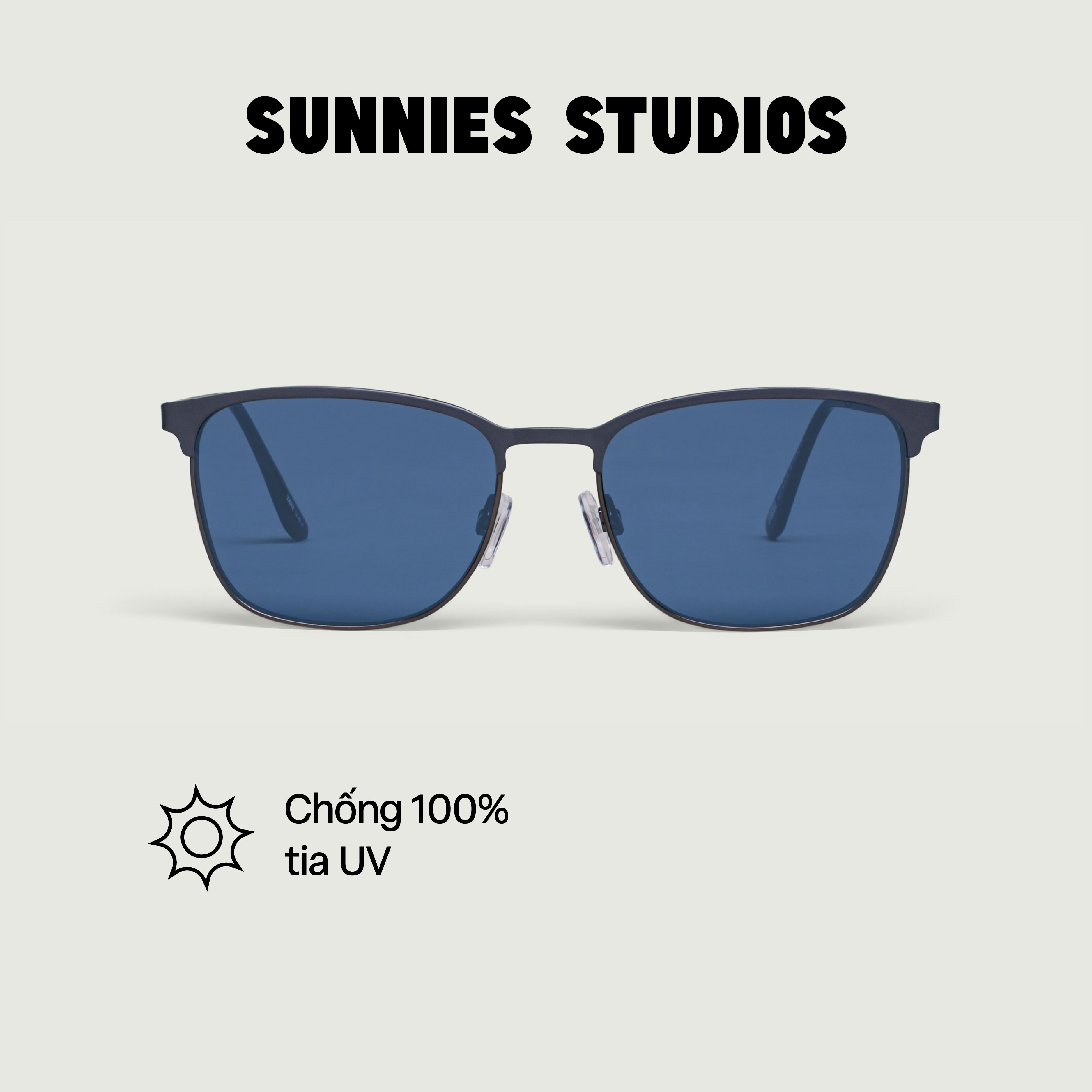 Kính mát Sunnies Studios Gọng Browline Tate in Seal