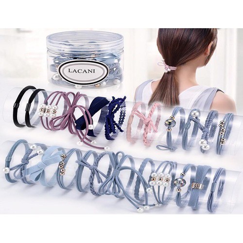 [HCM]Bộ hộp set 12 nơ buộc tóc phong cách hàn quốc cao cấp - Kẹp tóc cho bé gái