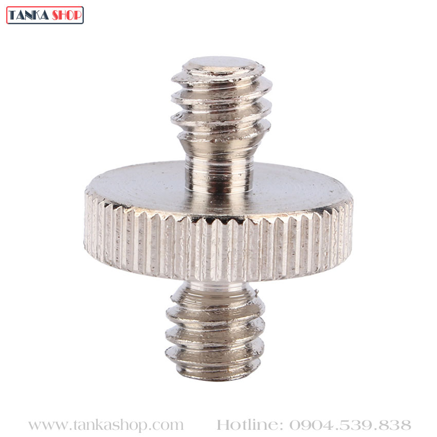 Ốc nối 2 đầu 1/4 cho máy ảnh, phụ kiện máy ảnh