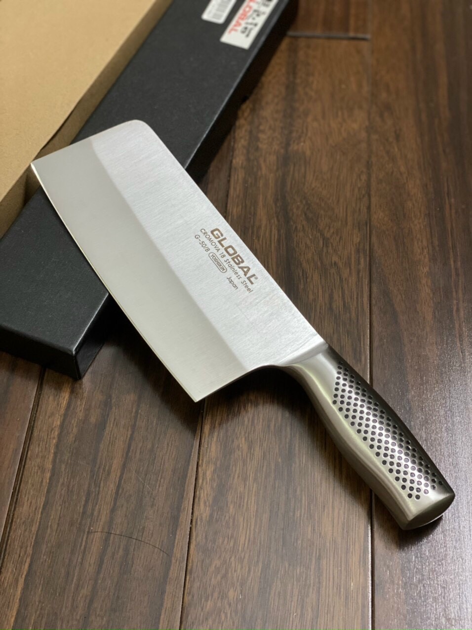 Dao chặt Global dài 31 cm Nhật Bản