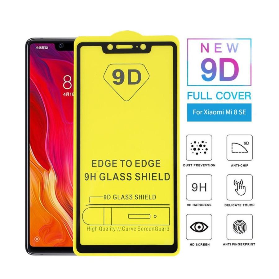 KÍNH cường lực mi 8se full màn 9d Ốp lưng dẻo Auto Focus cho Xiaomi Mi 8 Se