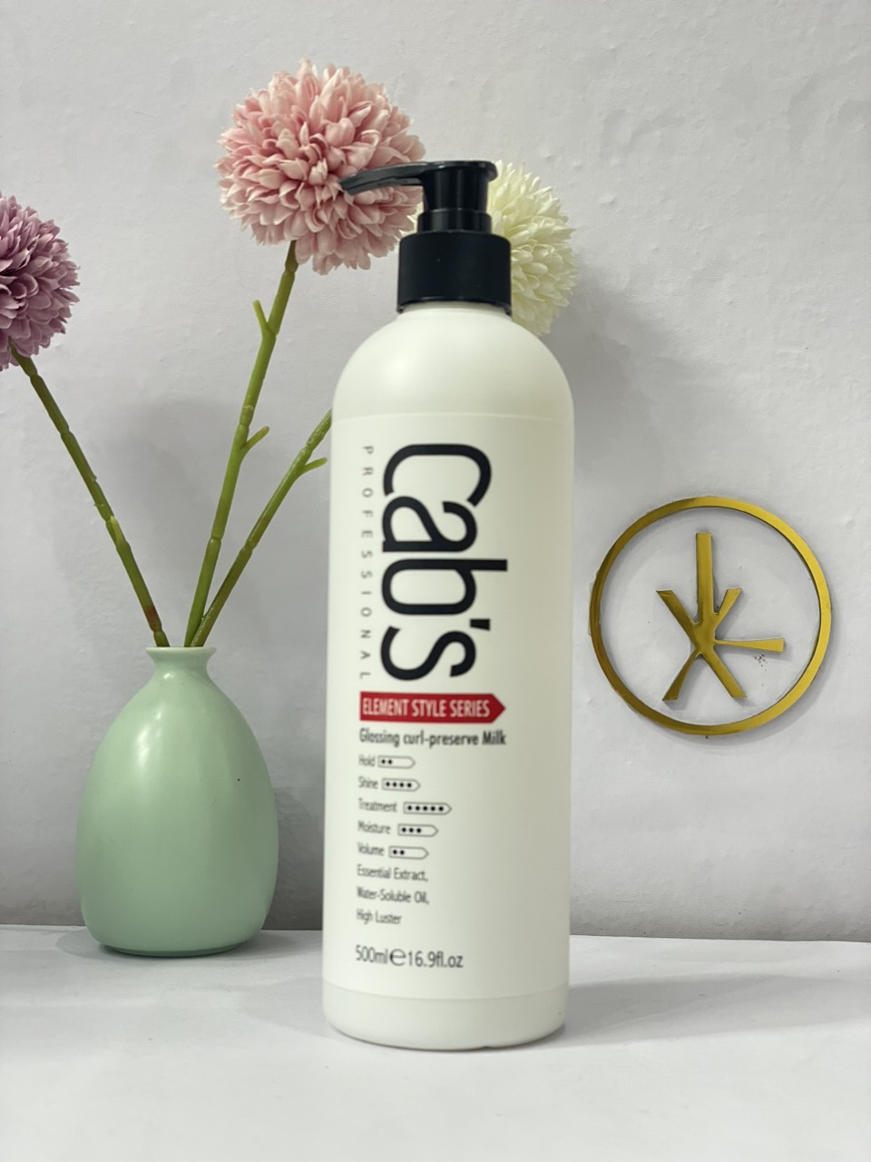 Gel dưỡng giữ nếp tóc uốn cab's 500ml - pháp