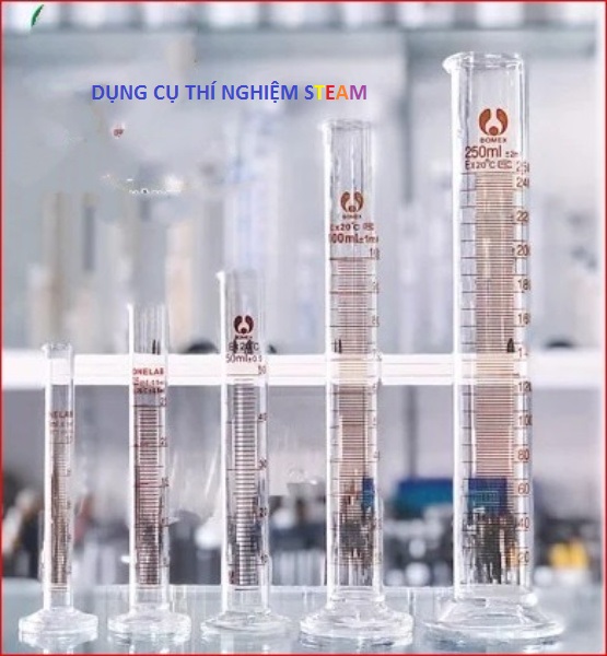 Ống đong thuỷ tinh 100ml, 250ml, 500ml
