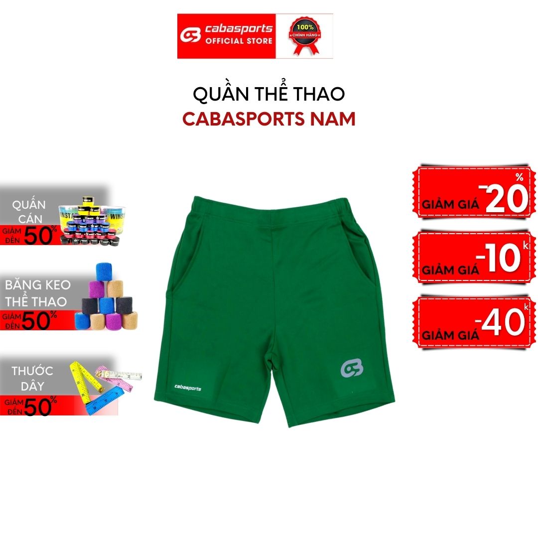 Quần thể thao CabaSports nam nữ thun lạnh thoáng mát 19502A ĐEN