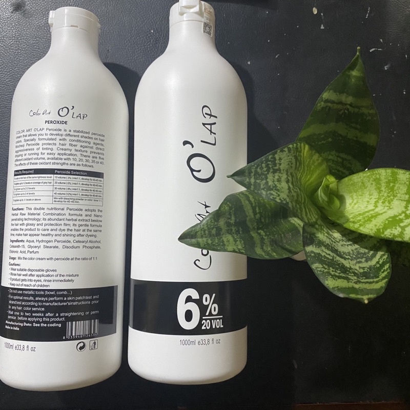 Dung Dịch Thuốc Oxy Trợ nhuộm Tóc  OLAP COLAGEN 1000ml Đặc Thơm KHông Sót Da đầu [ CHÍNH HÃNG ]❤❤❤❤❤❤