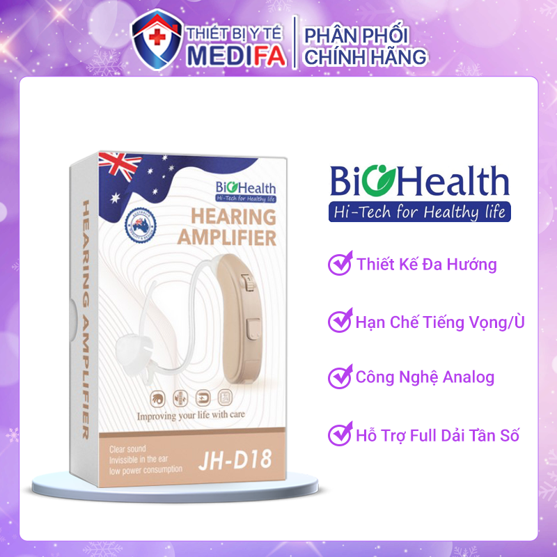 Máy trợ thính đeo tai Biohealth JH - D18