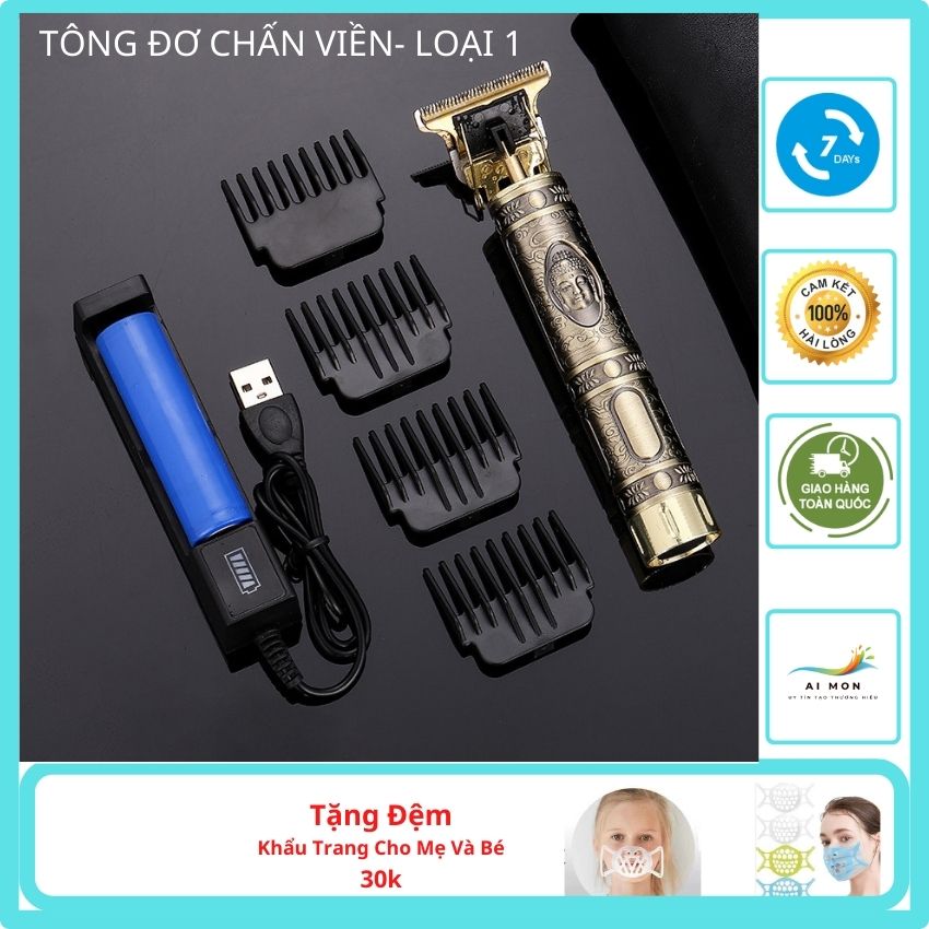[ BẢO HÀNH 12 THÁNG +QUÀ 30K] Tông Đơ Cắt Tóc Chấn Viền Daling DL-1073. M18. Tăng Đơ Cắt Tóc Chuyên Nghiệp Cho Gia Đình- Sản Phẩm Chính Hãng DaLing. Cắt Tóc- Cạo Râu- Chấn Viền Đẹp Như Ở Tiệm. Tặng Đệm Khẩu Trang 30k. AiMon