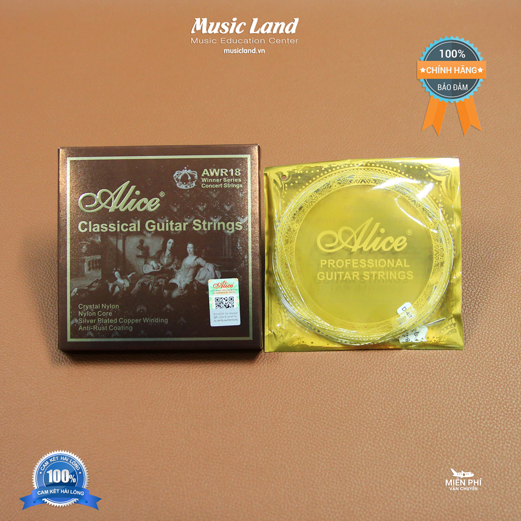 Dây đàn guitar classic alice awr18 – chính hãng