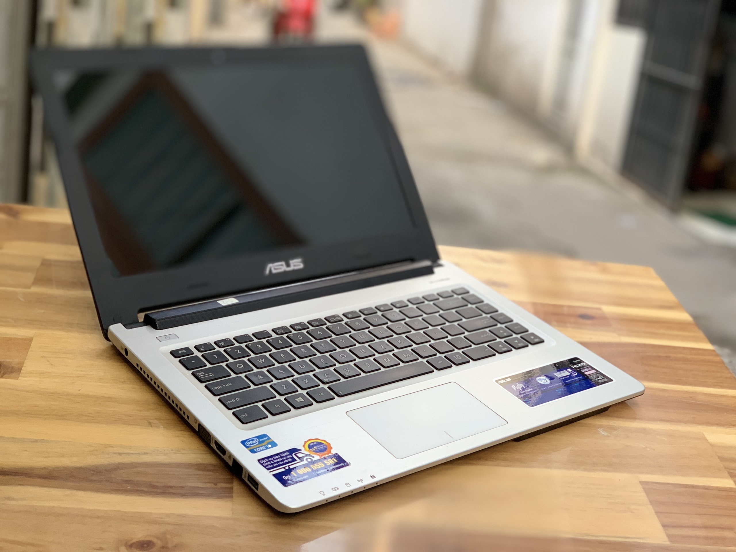 Laptop asus k46ca i3 2365m ram 4g hdd 500gb 14inch/sạc/chuột/túi
