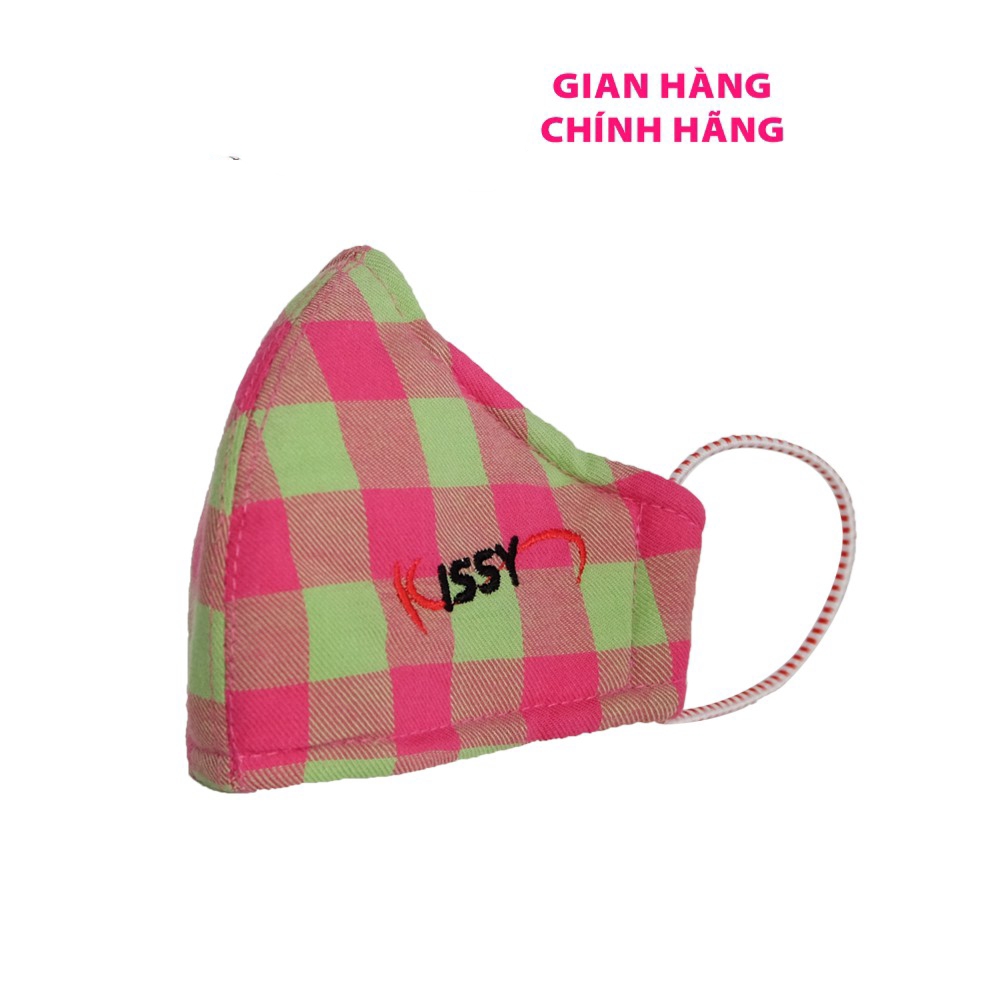 Khẩu trang sợi hoạt tính kissy cho trẻ em từ 2-5 tuổi