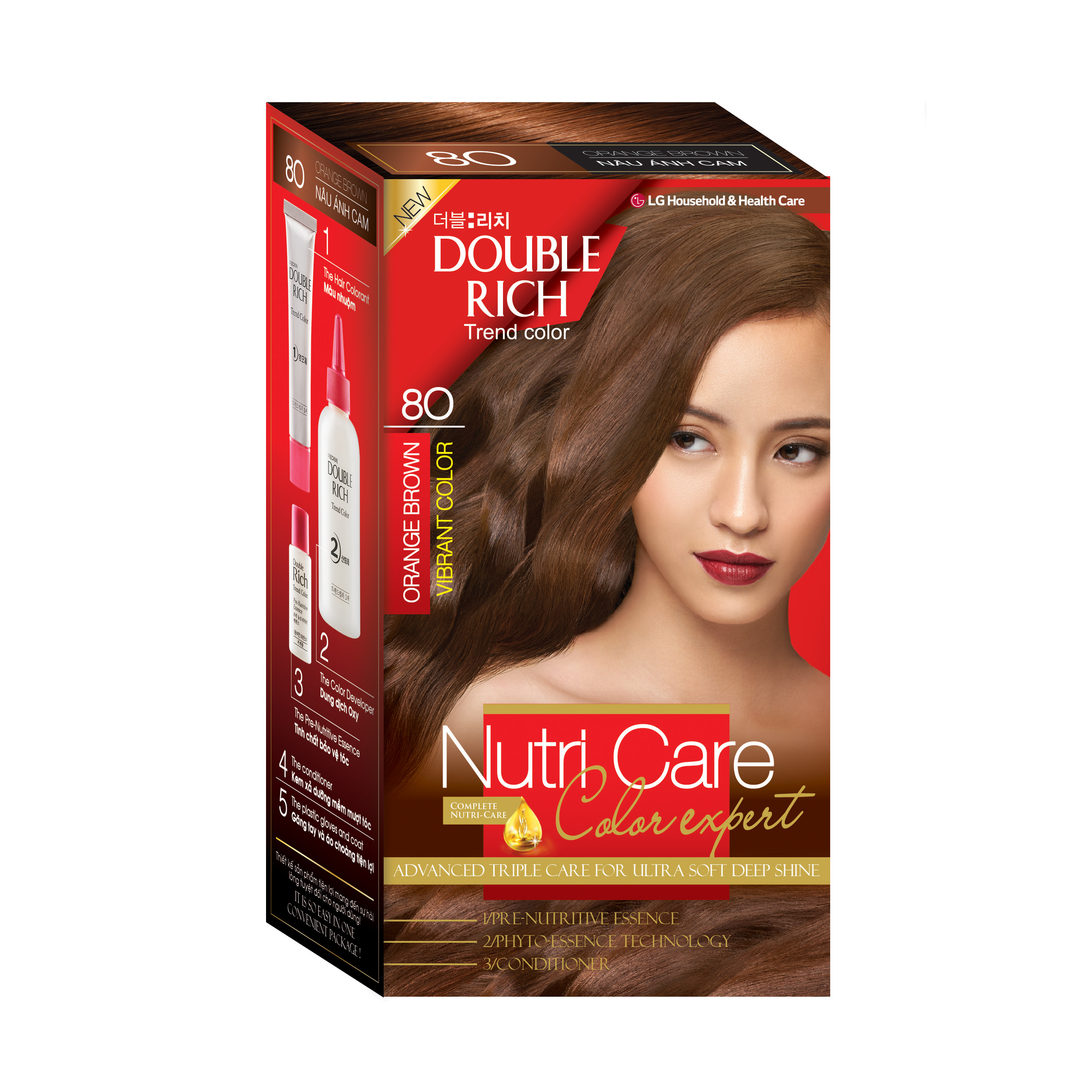 Thuốc nhuộm tóc thời trang Double Rich Beaty Color & Nutri Care Trend Colour