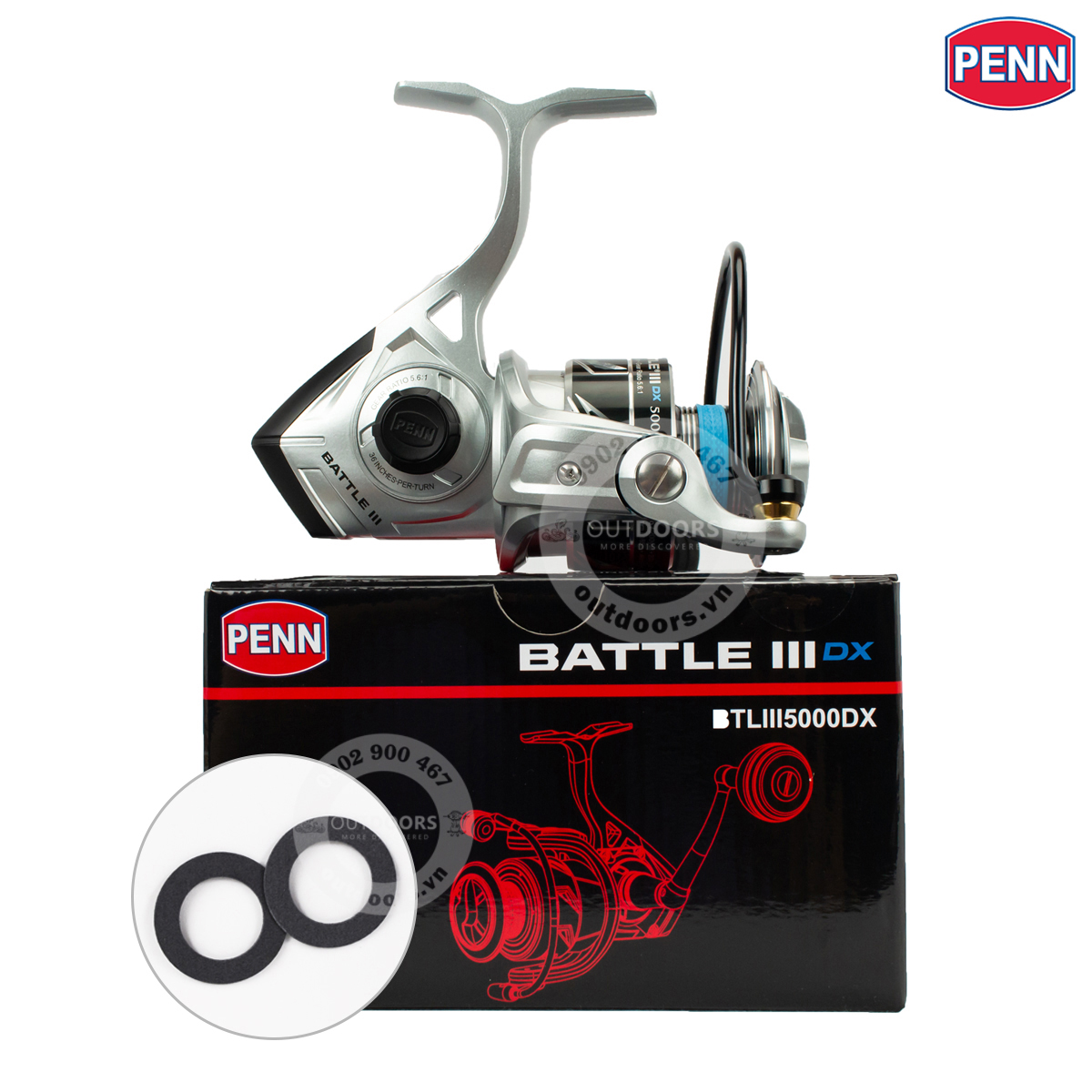 Máy câu PENN BATTLE III DX 2500/ 5000/ 6000/ 8000