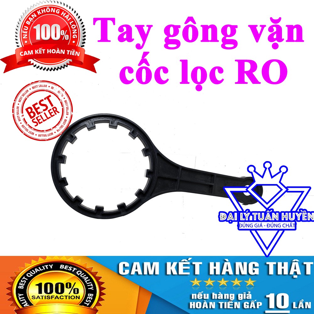 Tay gông vặn cốc lọc RO tay vặn màng lọc RO