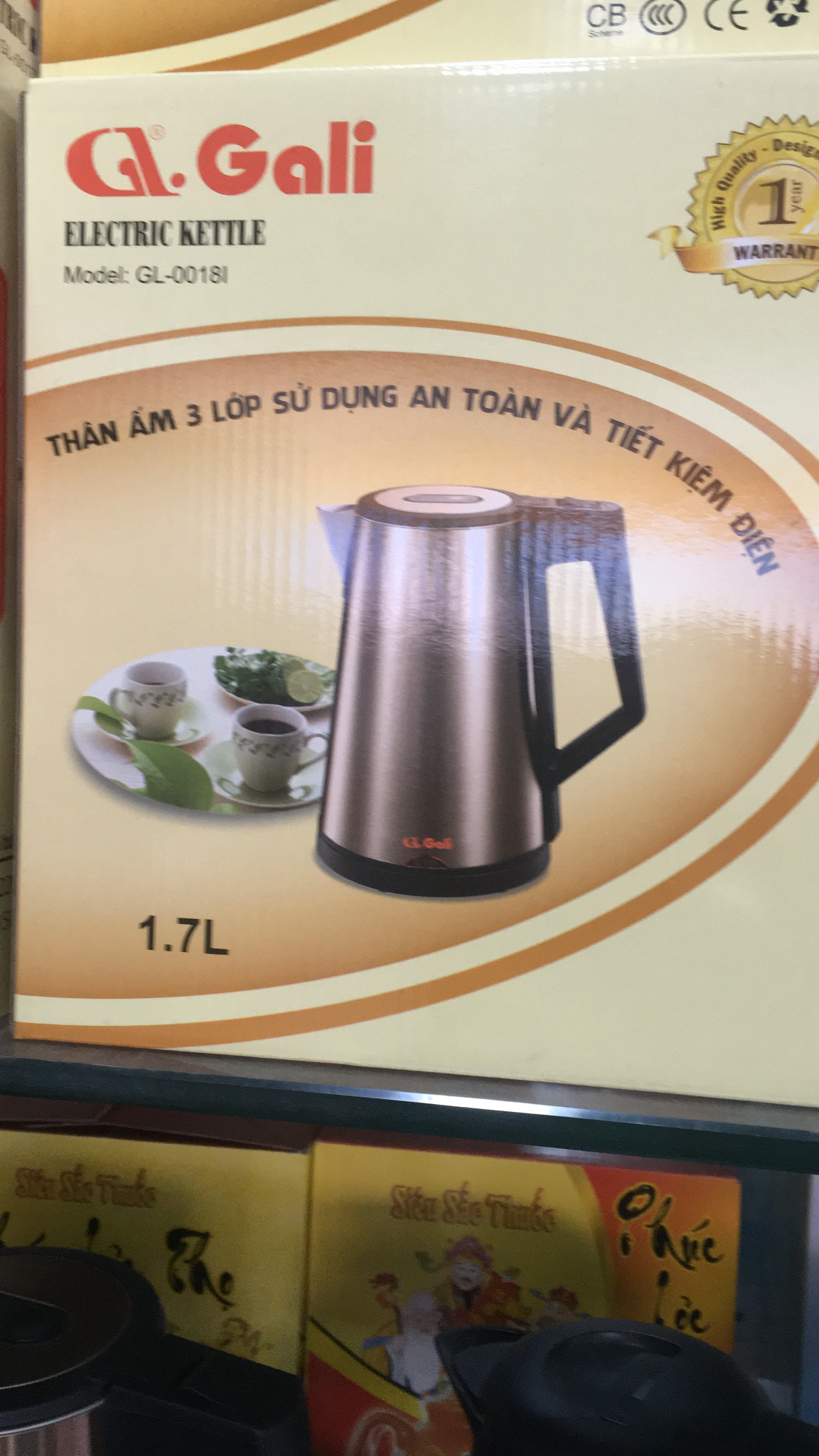 Ấm nước siêu tốc Gali