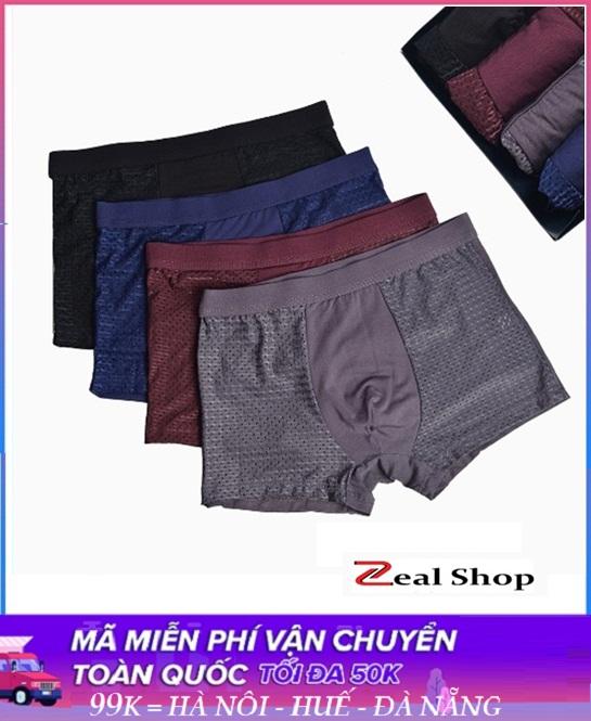 Bộ 2 quần sịp đùi nam thông hơi nhật bản