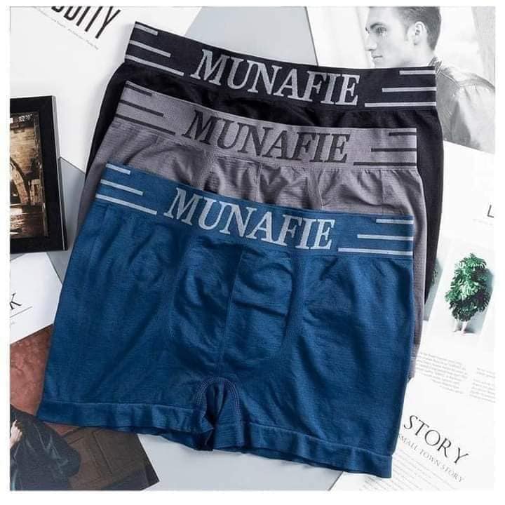Quần lót nam boxer cao cấp Quần sịp đùi nam Manufie Tại mẹ Kem 888
