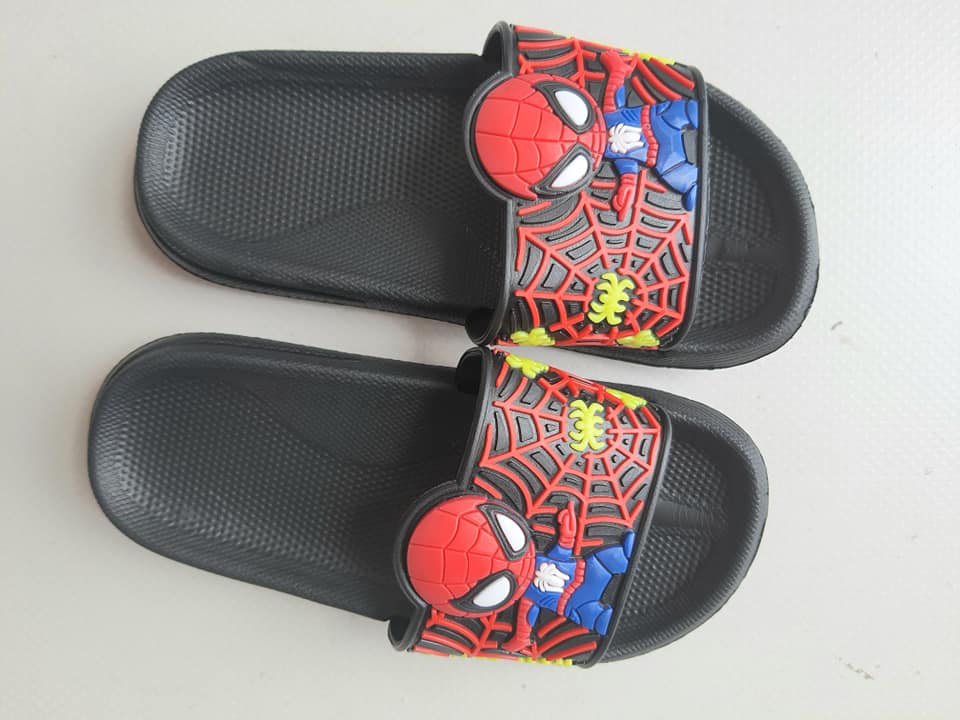 [HCM]Dép Quai Ngang đế đúc dẻo mang êm chân xịn xò Cho Bé Trai (2 -12tuổi) Hình siêu nhân siêu yêu MD113 (MẪU NGẪU NHIÊN)