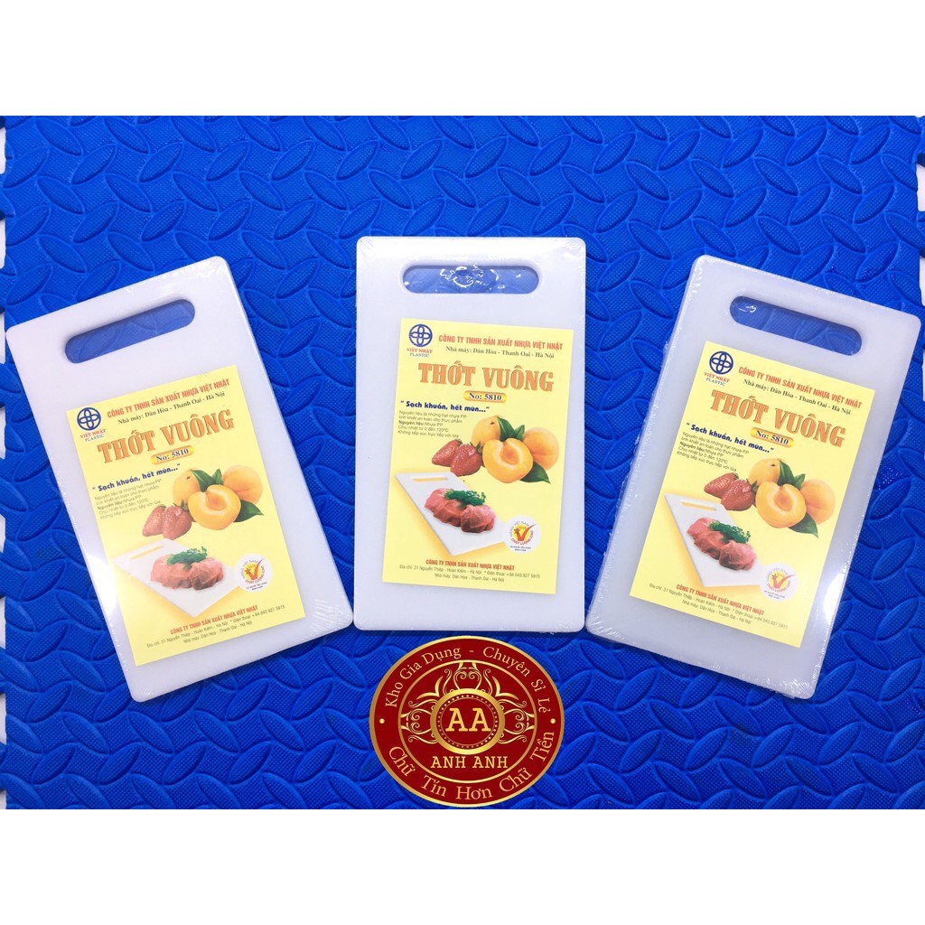 ⚡️⚡️⚡️ HÀNG CAO CẤP ⚡️ Thớt Nhựa Vuông (Chặt Được) Việt Nhật 100%