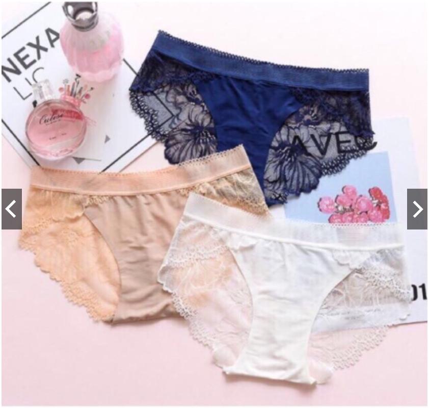 Set 5 chiếc Quần lót đúc Vic ren cực đẹp