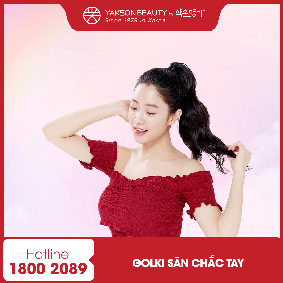 E-voucher Golki săn chắc tay bằng liệu pháp Golki tại Yakson Beauty