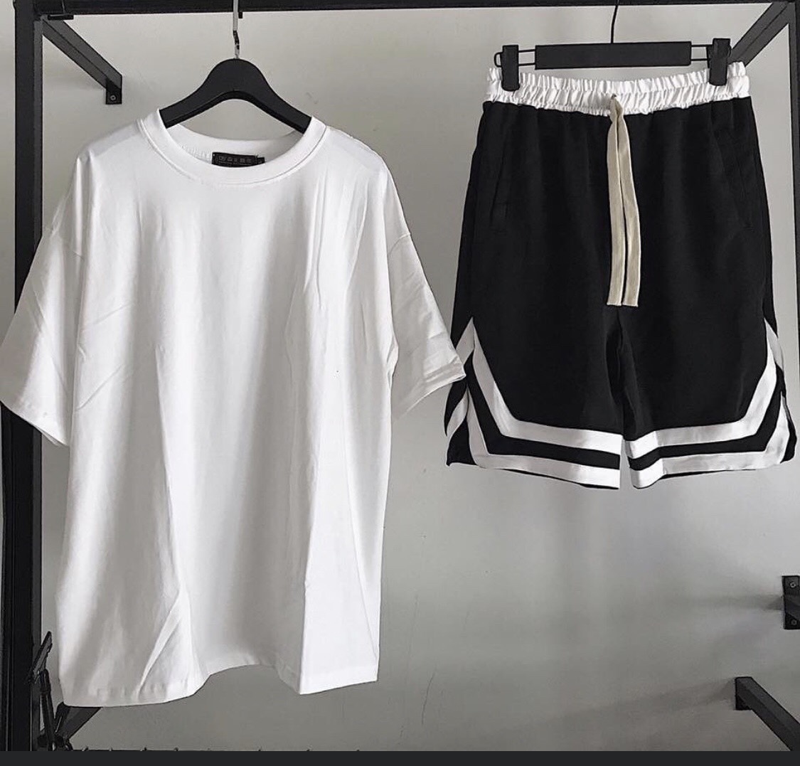 [HCM]Áo thun oversize nam nữ form rộng tay lửng unisex - Basic Oversized - Áo over trơn nhiều màu cực chất