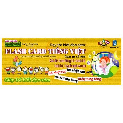 Flash card tiếng việt - cụm từ và câu