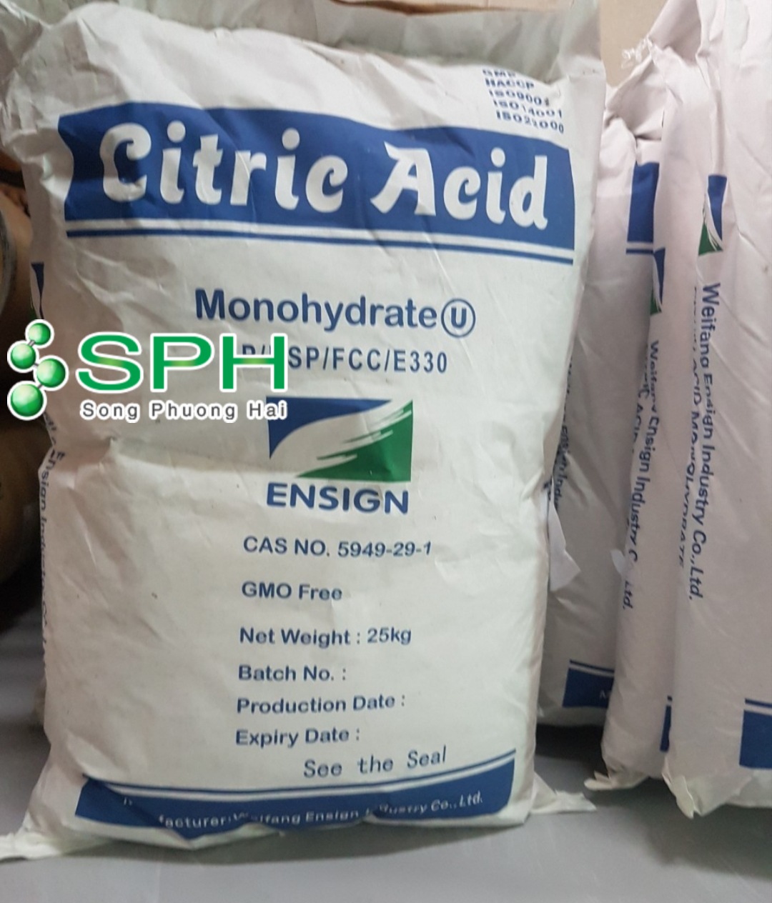 1 kg bột chanh acid citrict