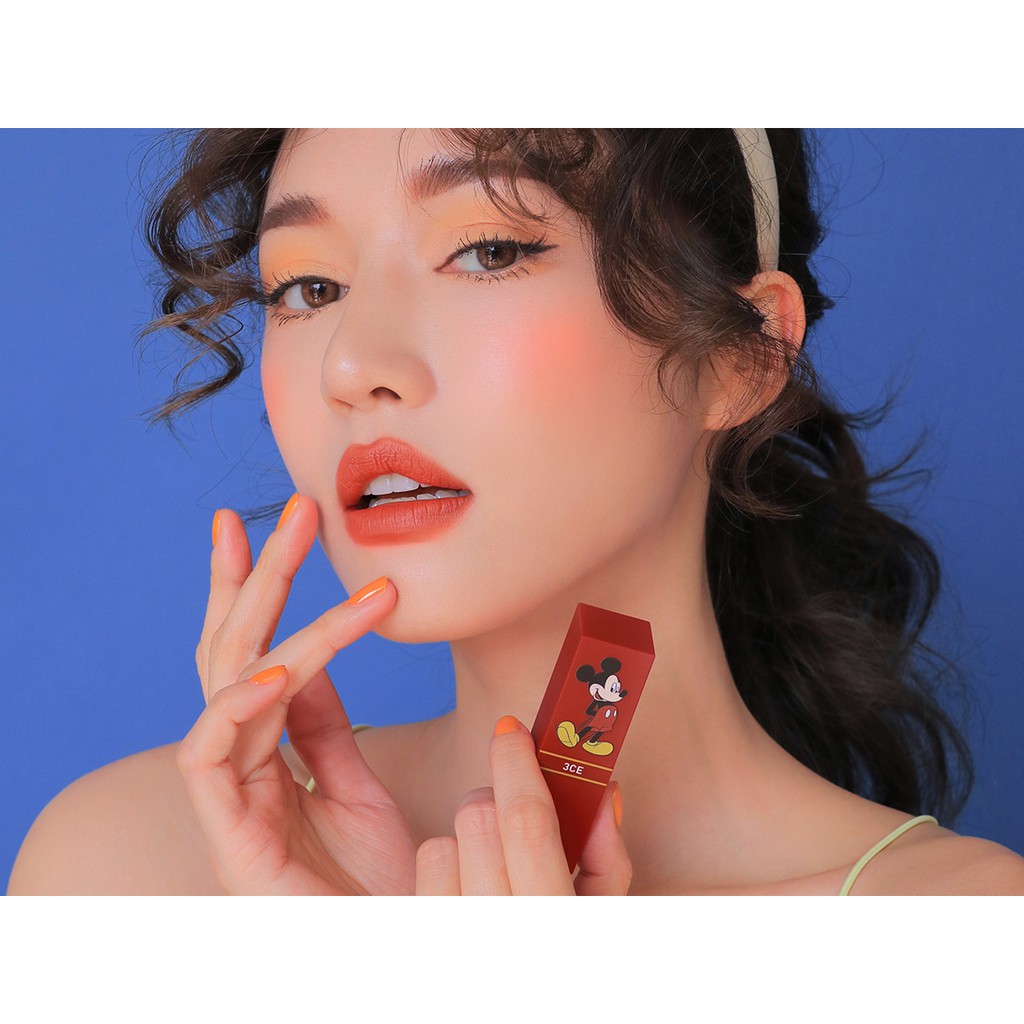 Son Lì 3Ce Mickey 232 - Màu Cam Cháy Bản Giới Hạn (Có Bill)