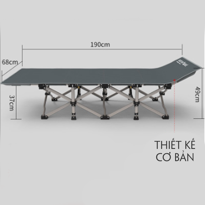 Giường ngủ gấp gọn văn phòng, giường văn phòng có tính cơ động cao, xếp gọn được dễ dàng trong túi xách du lịch