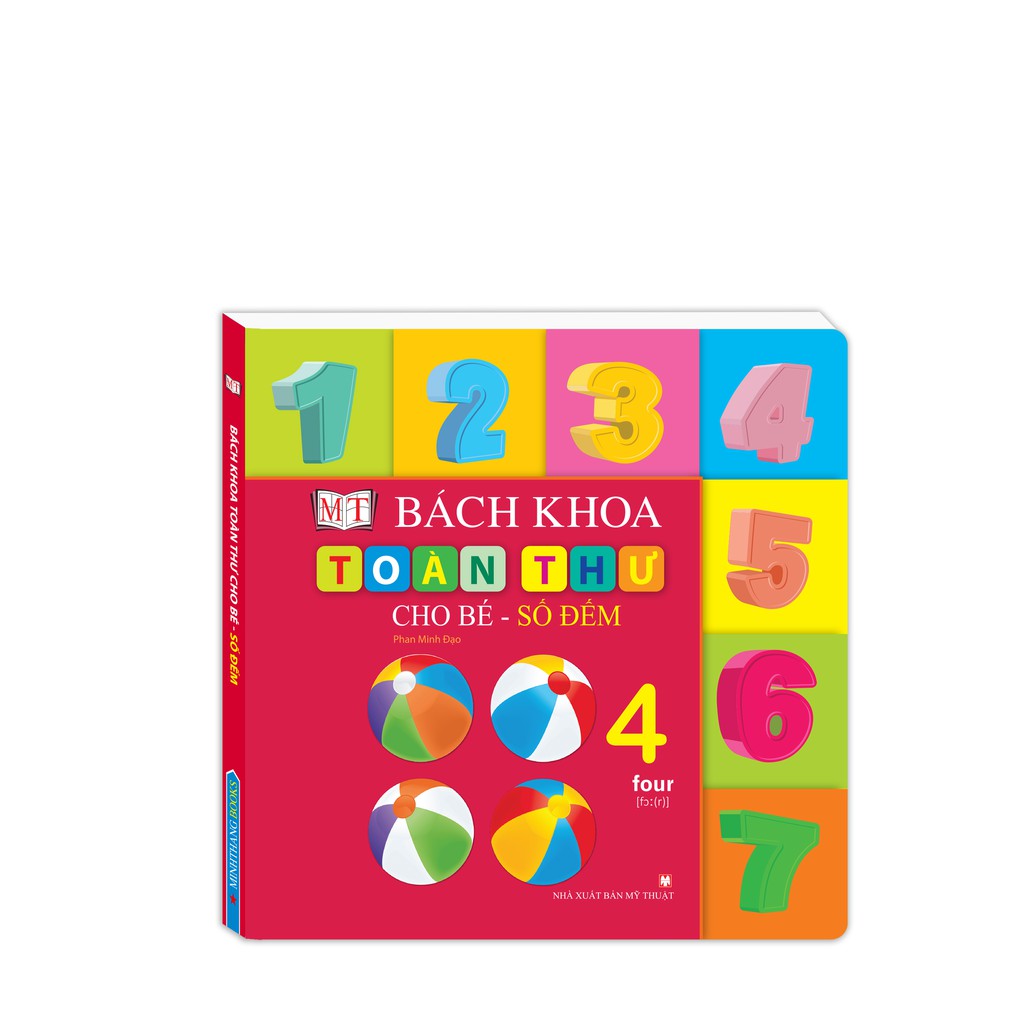 Sách - bách khoa toàn thư cho bé - số đếm 30k