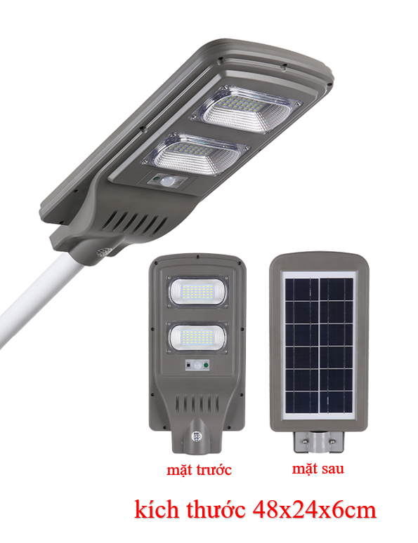 Đèn led đường phố năng lượng mặt trời Solar Street Light 60w