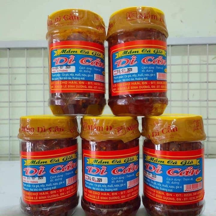 HCM - Mắm Cá Rò (Cá Giò) Dì Cẩn Đặc Sản Đà Nẵng Hủ 500g