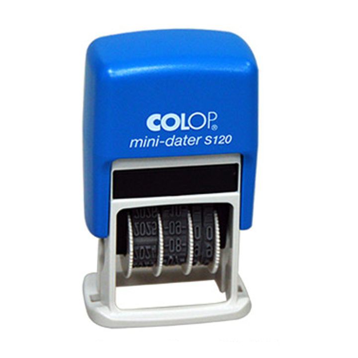 Dấu ngày-tháng-năm liền mực cao số 4mm colop s220