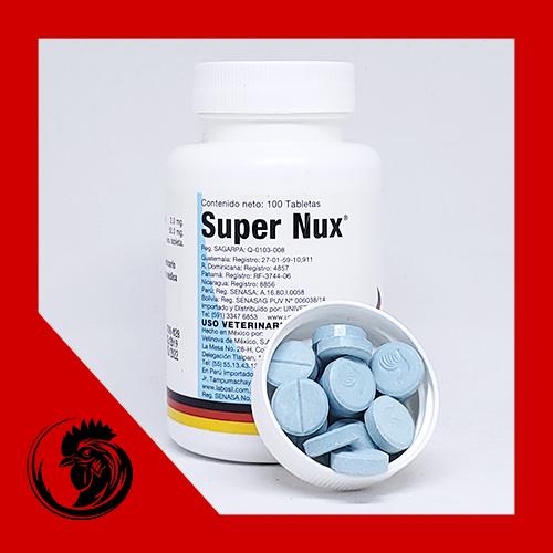 SUPER NUX th.uốc nuôi vip cho gà đá - lẻ 20 viên
