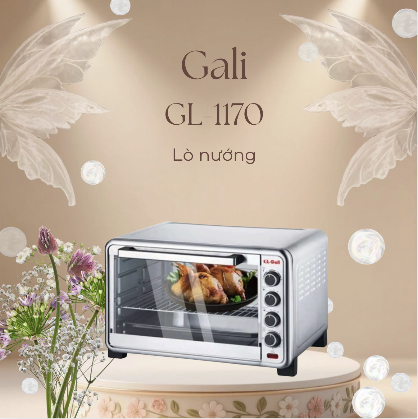 Lò nướng thùng Gali GL-1170 - HÀNG CHÍNH HÃNG