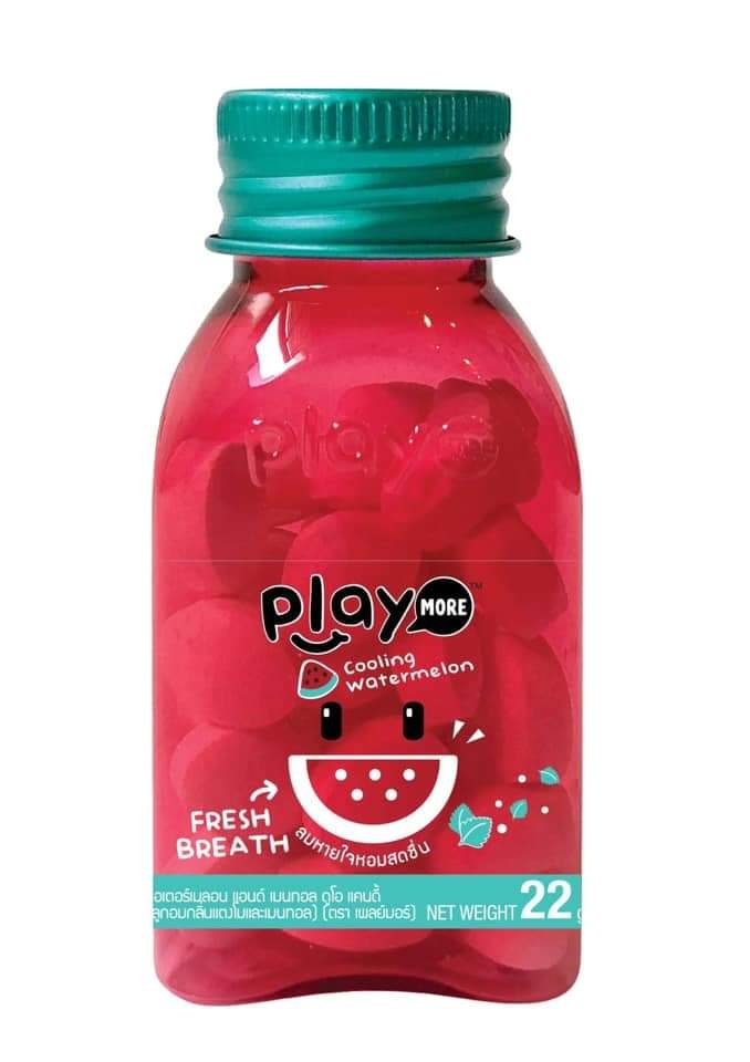 [HCM]Kẹo play more vị dưa hấu thái