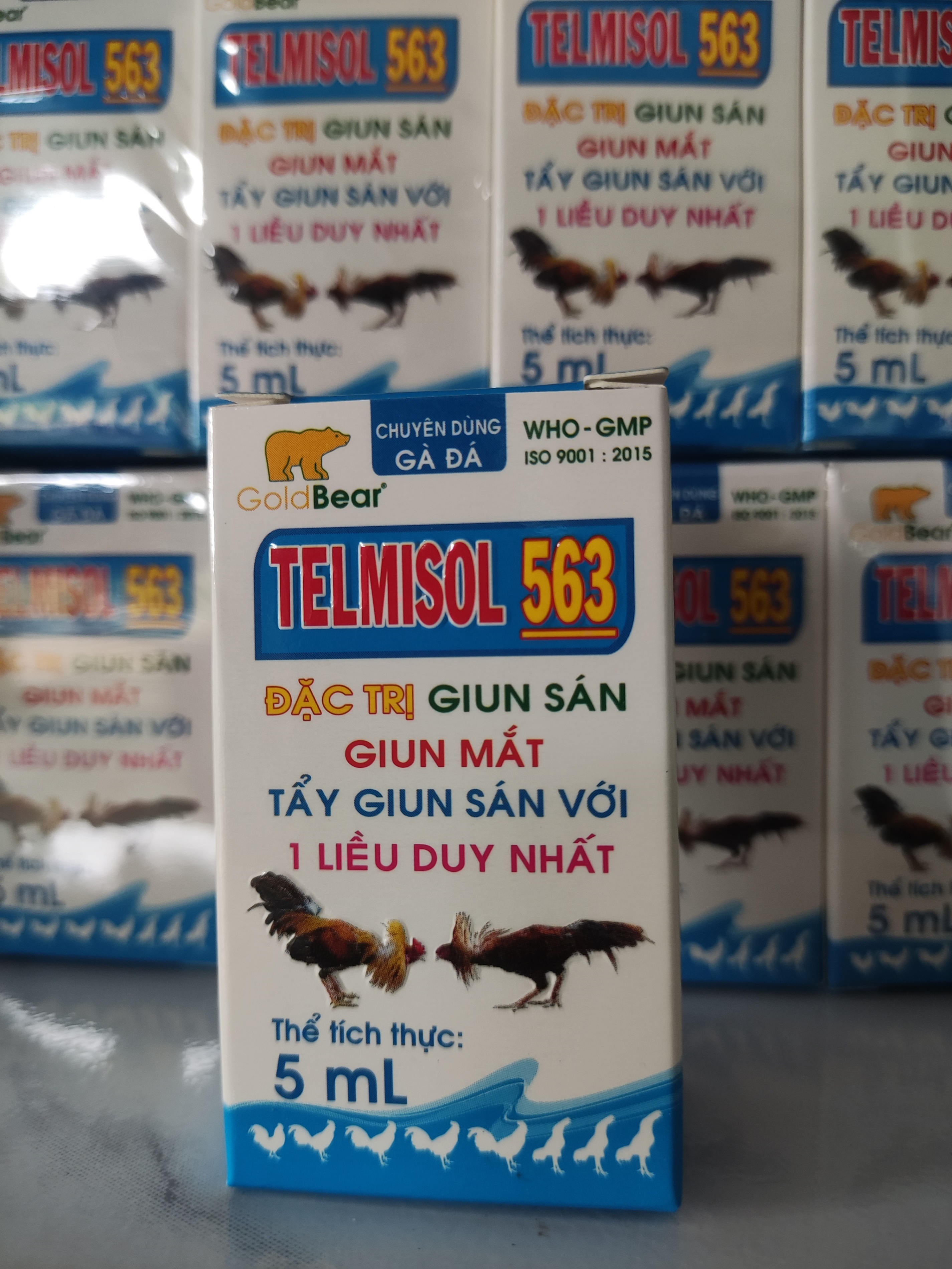Xỗ lãi giun mắt telmisol 563 lọ 5ml
