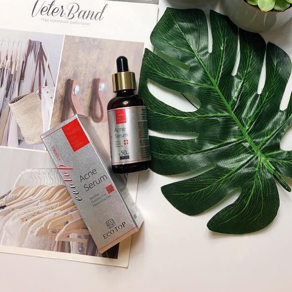 Serum mụn ngăn ngừa vết thâm ecotop acne serum 50ml