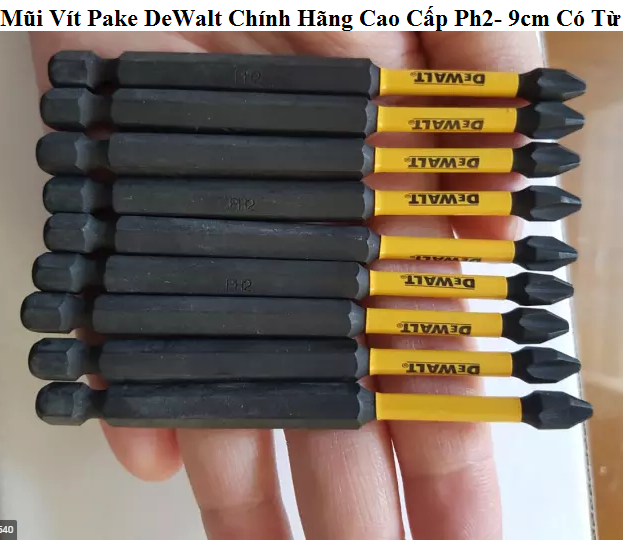 Mũi vít dewalt chính hãng cao cấp ph2- 9cm