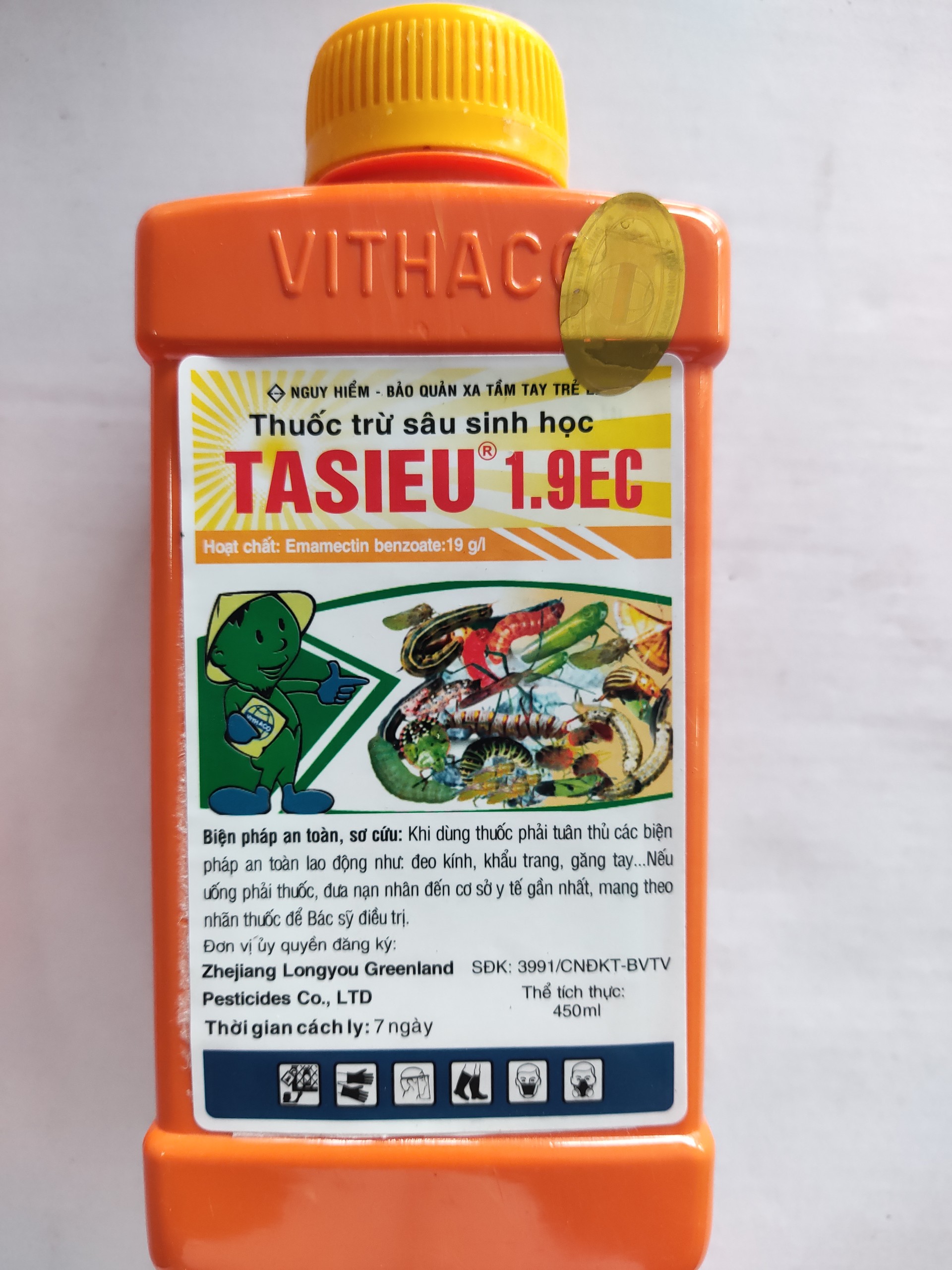 Thuốc trừ sâu sinh học Tasieu 1.9EC - 450ml
